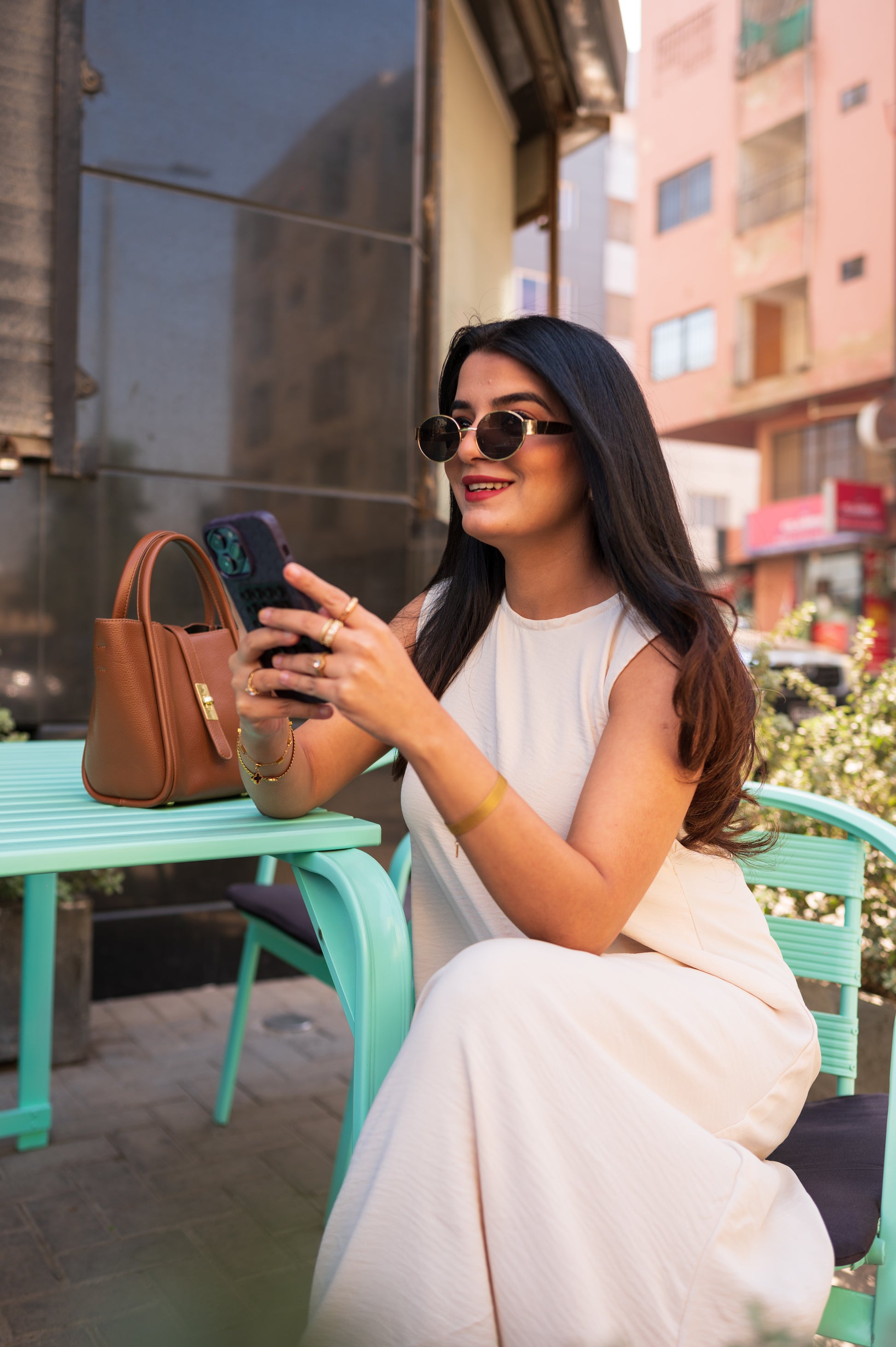 Mila Cream Frock Only L