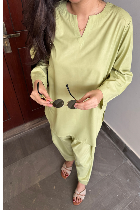 Matcha Green Dahlia Set