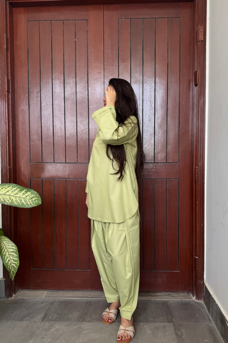 Matcha Green Dahlia Set