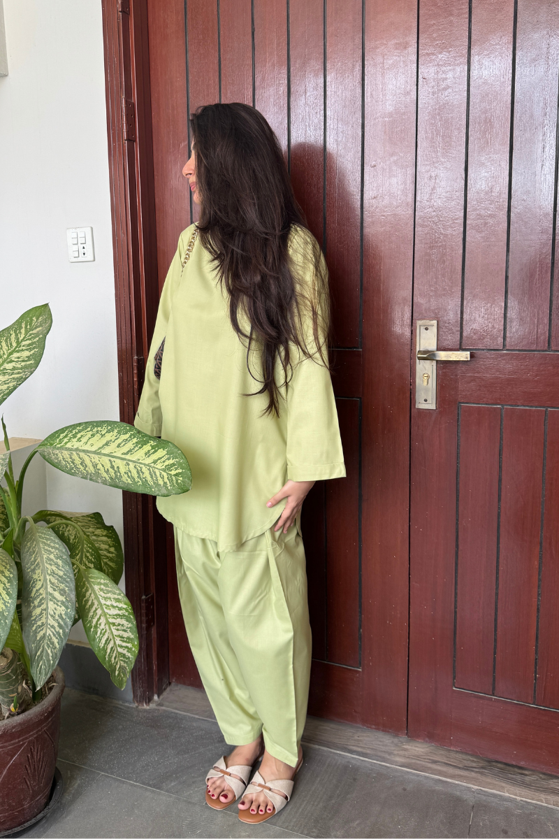 Matcha Green Dahlia Set