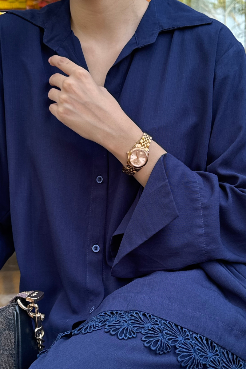 Kaia Set - Navy Blue