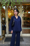 Kaia Set - Navy Blue