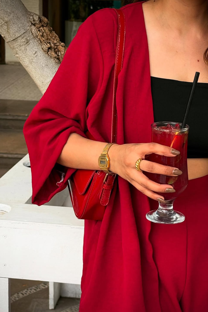 Cherry Red Monroe Set