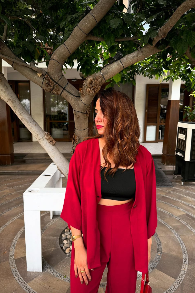 Cherry Red Monroe Set
