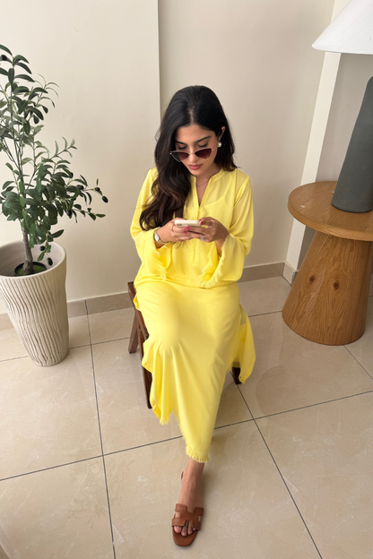 Butter Yellow Threads Set