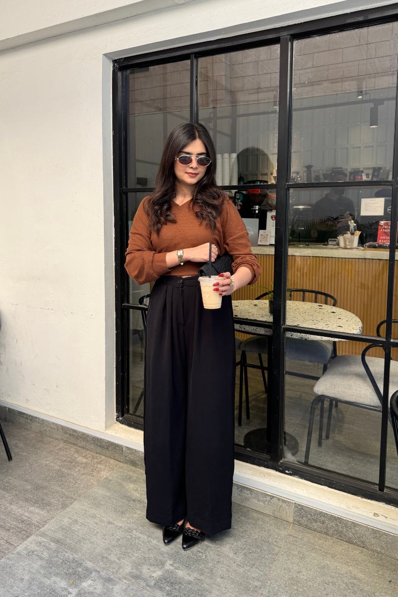 Espresso Korean Pants