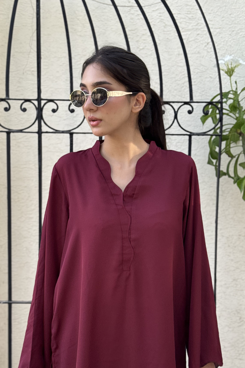 Elara Set - Maroon