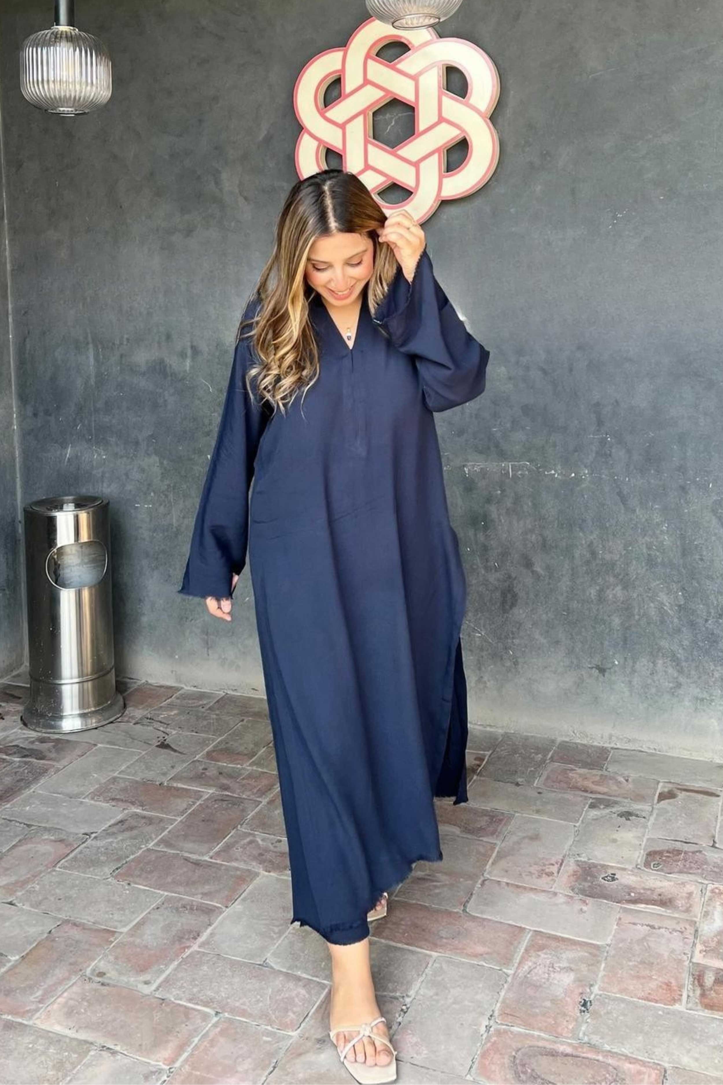 Navy Blue Threads Set