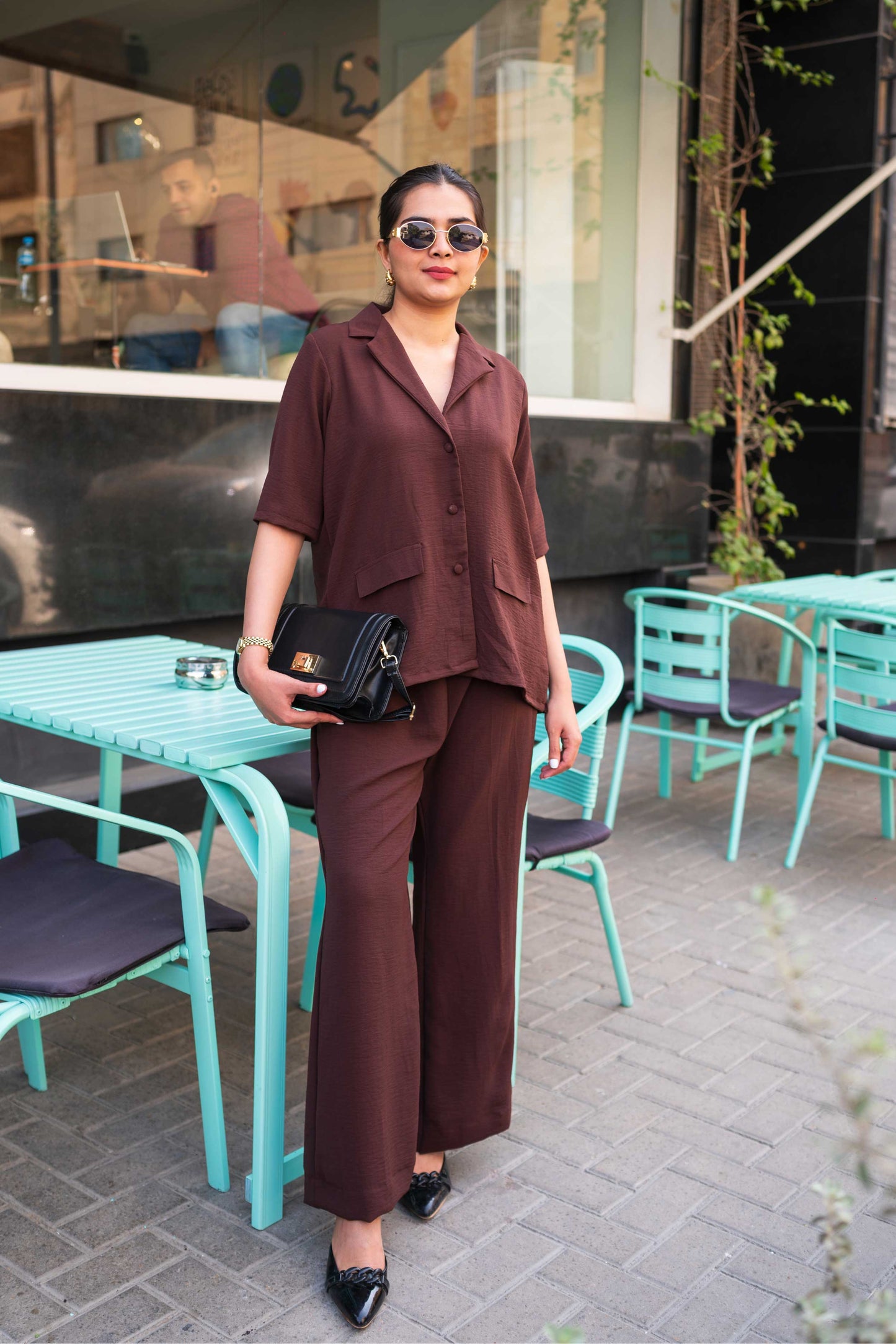 Dark Brown Celina Set