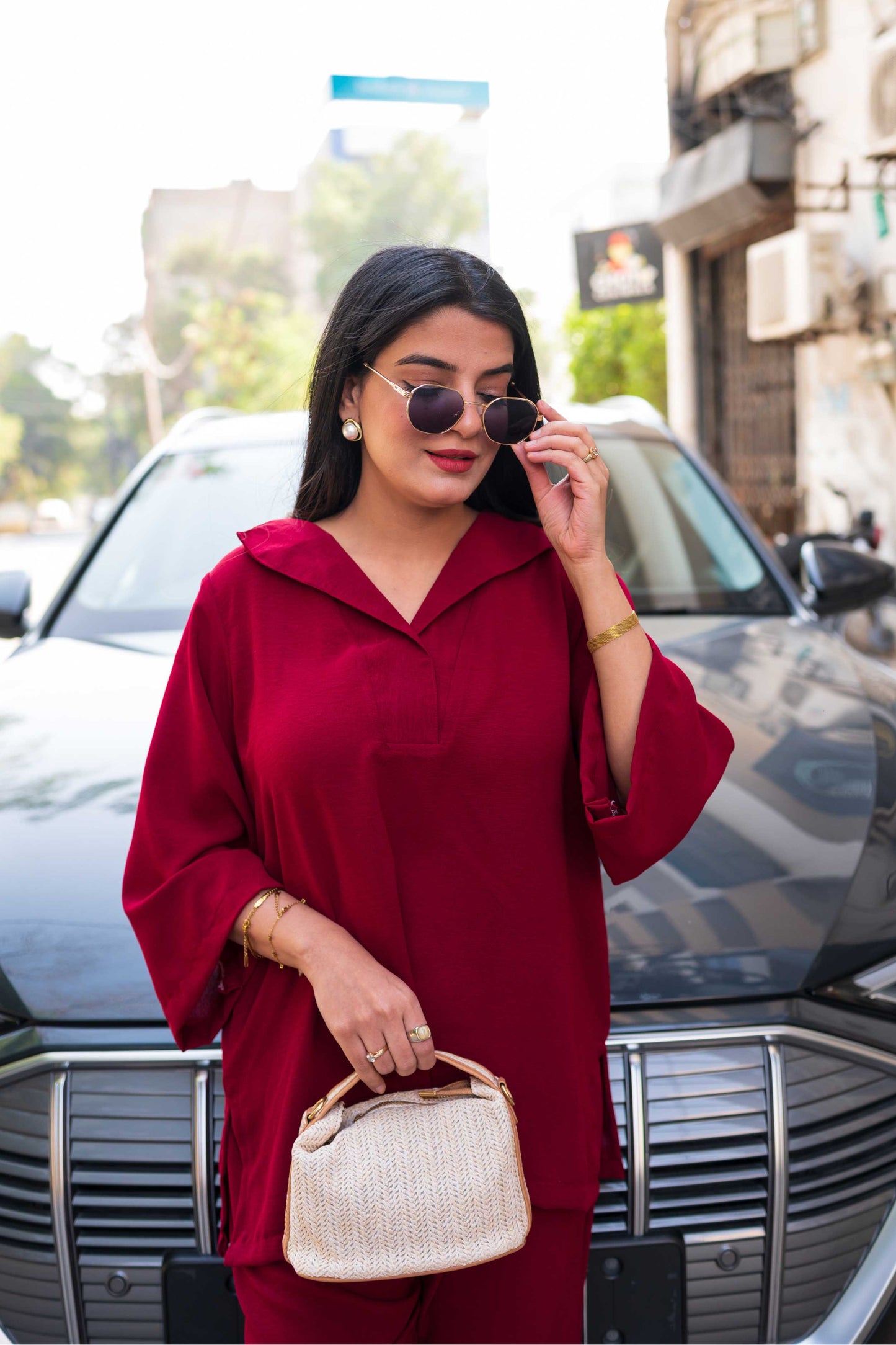 Maroon London Set