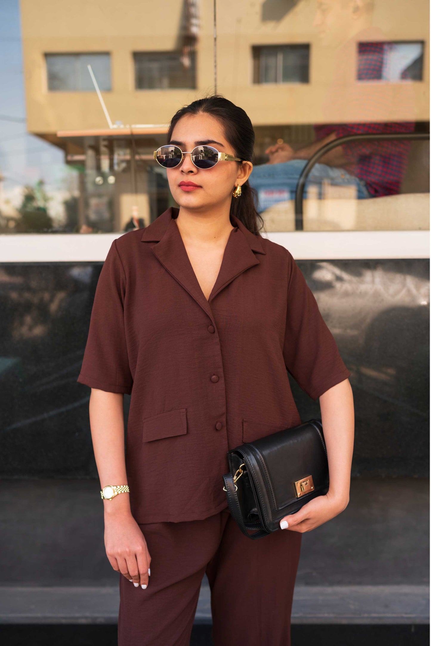 Dark Brown Celina Set