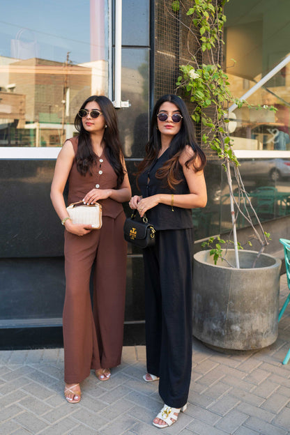 Camel Brown Parisian Chic